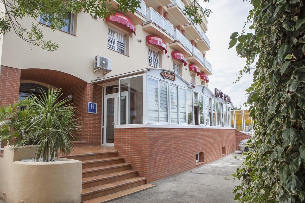 Hotel Silvia Empuriabrava Exteriör bild